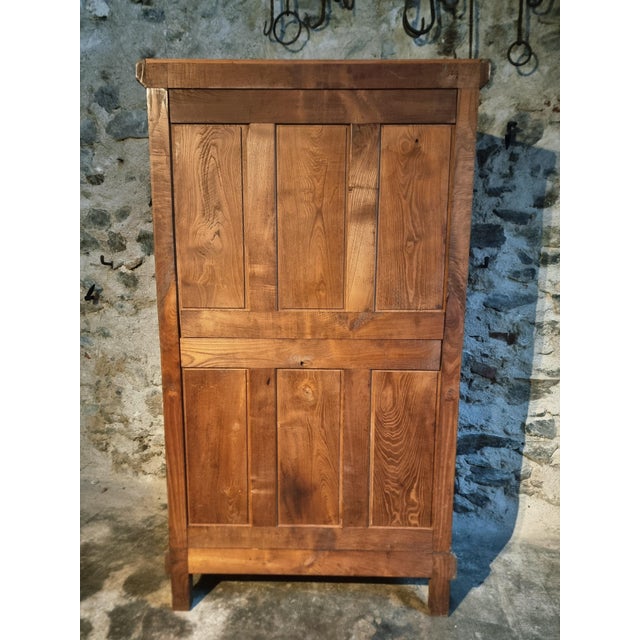 Antique French Oak Wardrobe, 1930s For Sale - Image 14 of 15