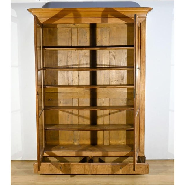 Antique Library in Walnut For Sale - Image 16 of 18