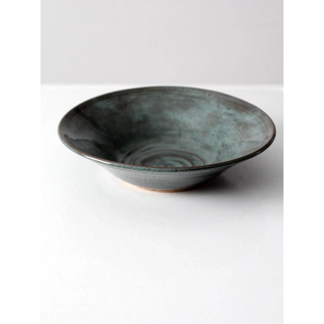 Ceramic Vintage Studio Pottery Bowl For Sale - Image 7 of 12