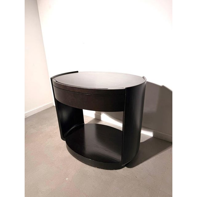 Wood Dark Wood Console Table from McGuire For Sale - Image 7 of 7