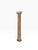 Antique Neoclassical Corinthian Column in Faux Marble Painted Wood.