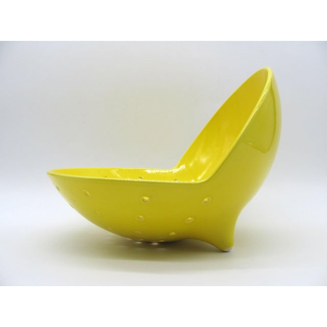 Mid-Century Modern Vintage Ole Jensen for Royal Copenhagen Ceramic Pasta Berries Colander For Sale - Image 3 of 9