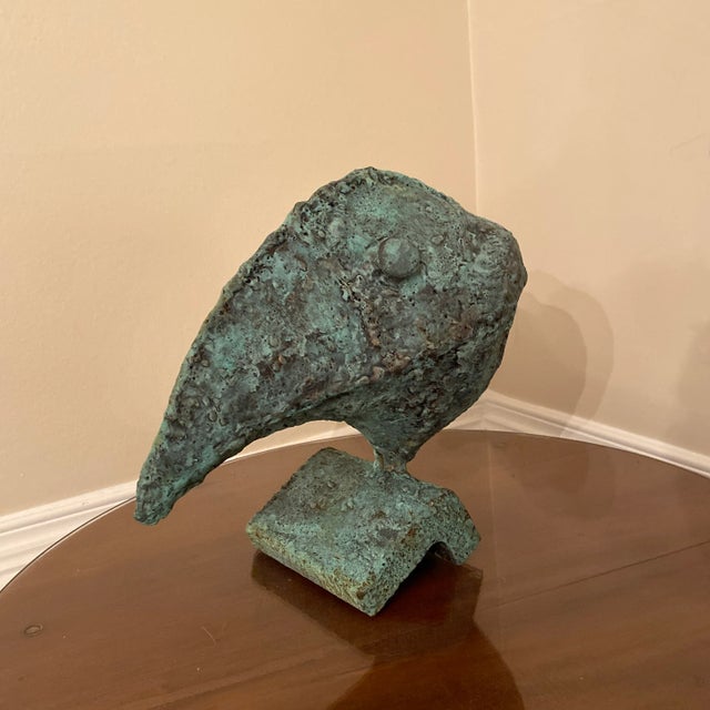 Interesting 1/1 Artist Made Bronze Plague Doctor Sculpture that was Made by a local Atlanta artist Johnny Barandon! nice...