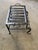 1920s Wrought Iron Fireplace Trivet Kettle Stand With Handles For Sale - Image 4 of 6