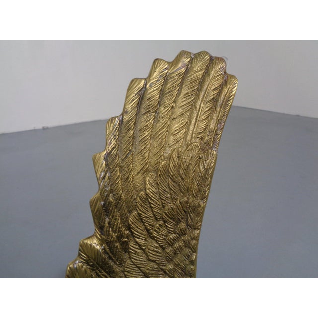 Regency Swan Coffee Table in Brass and Glass, France, 1960s For Sale - Image 17 of 18