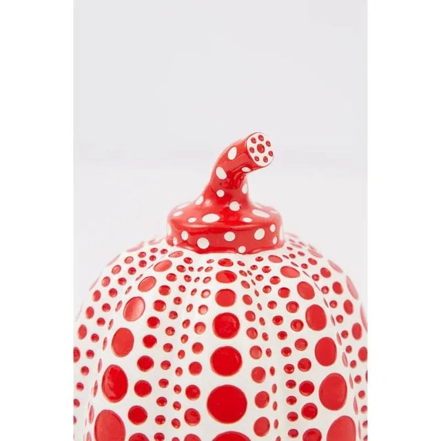 Yayoi Kusama, Mini Pumpkin, Hand-painted Resin For Sale - Image 3 of 9