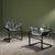 1970s Cantilever Lounge Chairs in Acrylic, Leather and Steel by Paolo Tilche for Arform Brasil, 1970s, Set of 2 For Sale - Image 5 of 13