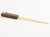 Contemporary Gucci Brown Leather Desk Letter Opener with Gilded Equestrian Motif, circa 1970 For Sale - Image 3 of 14