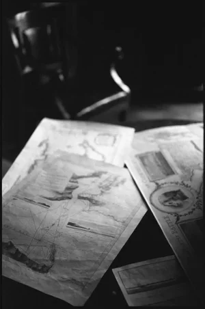 Paul Cooklin, Sea Maps, Silver Gelatin Photograph
