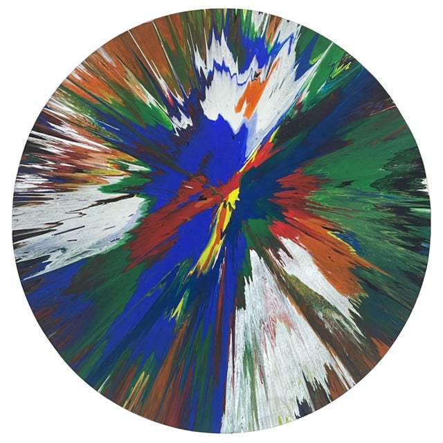 Damien Hirst, Disc, 2009, Acrylic on Paper For Sale - Image 6 of 6