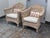 Tan Vintage Typhoon International Corporation Wicker Chairs, Pair For Sale - Image 8 of 12