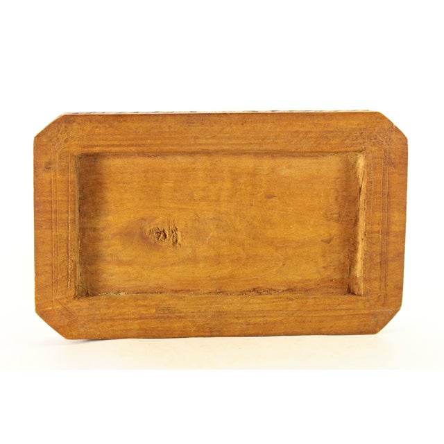 19th Century Carved Exotic Wood Scale Box With Lion & Dragon, Bali For Sale - Image 18 of 18