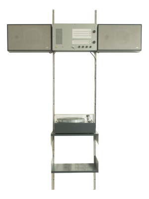 Vintage TS45 Wall-Mounted Stereo System by Dieter Rams for Braun, 1960s