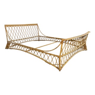 Bamboo and Rattan Bed For Sale