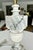 Single Italian Urn Neoclassic Alabaster Table Lamp For Sale - Image 9 of 15