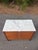 Mid-Century Modern 1960s Florence Knoll for Knoll Walnut Four-Drawer Dresser With Marble Top For Sale - Image 3 of 11
