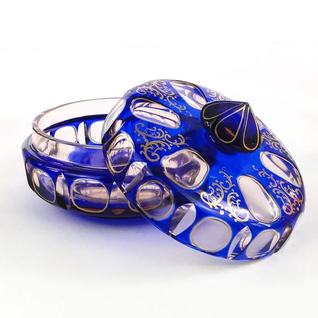 Biedermeier Candyer from Egermann, Czechoslovakia, 1950s For Sale - Image 10 of 13