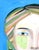 Abstract Cecilia Gallerini Cubist Abstract Oil Portrait by Alexandra Swistak For Sale - Image 3 of 7