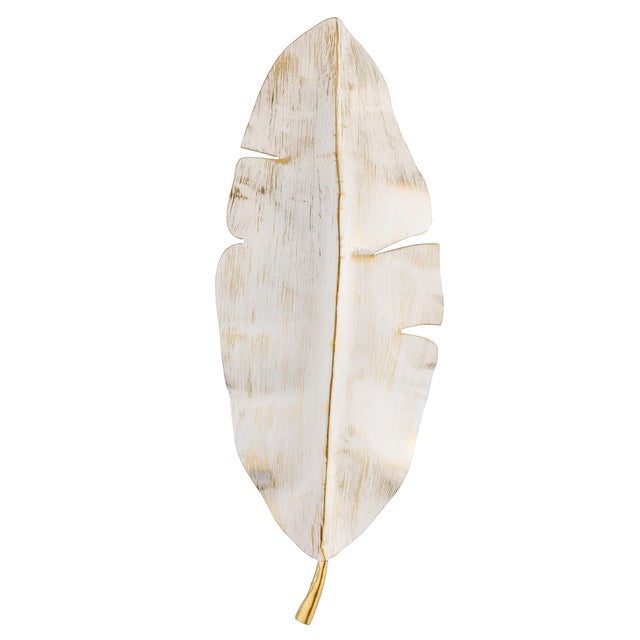 The Boca Sconce is a modern and stylish piece of art for your wall, with amber hues shining behind the leaf to add a touch...
