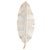 The Boca Sconce is a modern and stylish piece of art for your wall, with amber hues shining behind the leaf to add a touch...