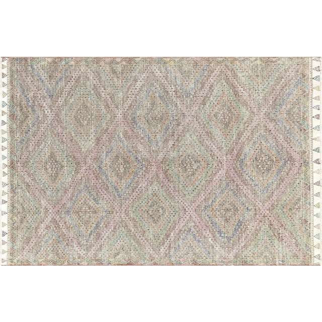 1950s Turkish Kilim Rug For Sale In Los Angeles - Image 6 of 6