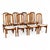 Skovby Møbelfabrik A/S Attributed to Skovby Vintage Danish Modern Set of 8 Teak Dining Chairs C. 1970s For Sale - Image 4 of 8
