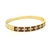 Contemporary Vintage Orj Ruby and Diamond Flexible Bracelet in 14k Yellow Gold For Sale - Image 3 of 13