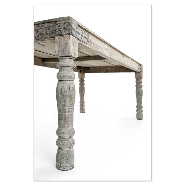 Table in Weathered Wood For Sale - Image 4 of 7