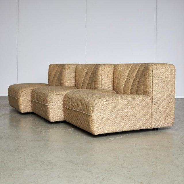 Model 9000 Modular Sofa Set attributed to Tito Agnoli for Artflex, 1970s, Set of 3 For Sale - Image 15 of 15