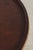 Wood Baker Burl Walnut Mahogany Round Lamp Table For Sale - Image 7 of 13