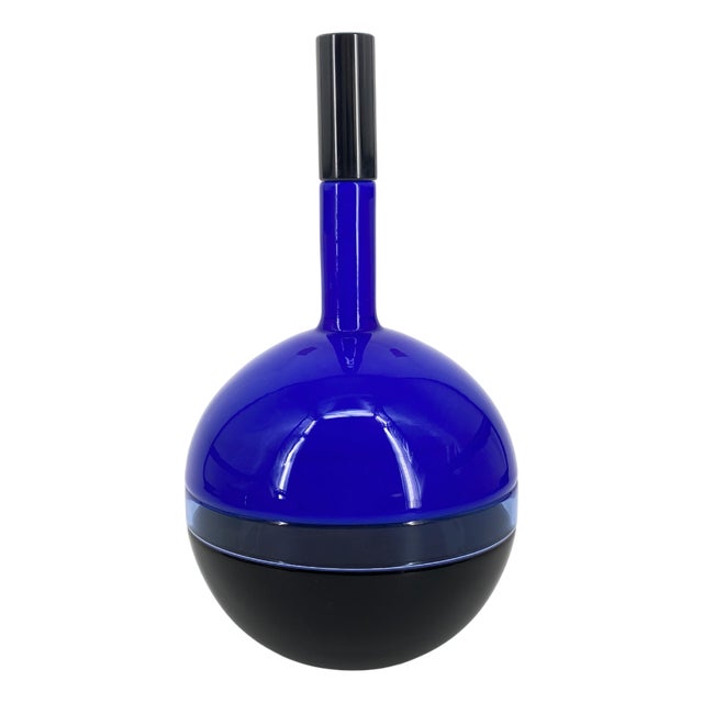 Murano Glass Decanter by Timo Sarpaneva Veri for Venini, Italy, 1990s For Sale