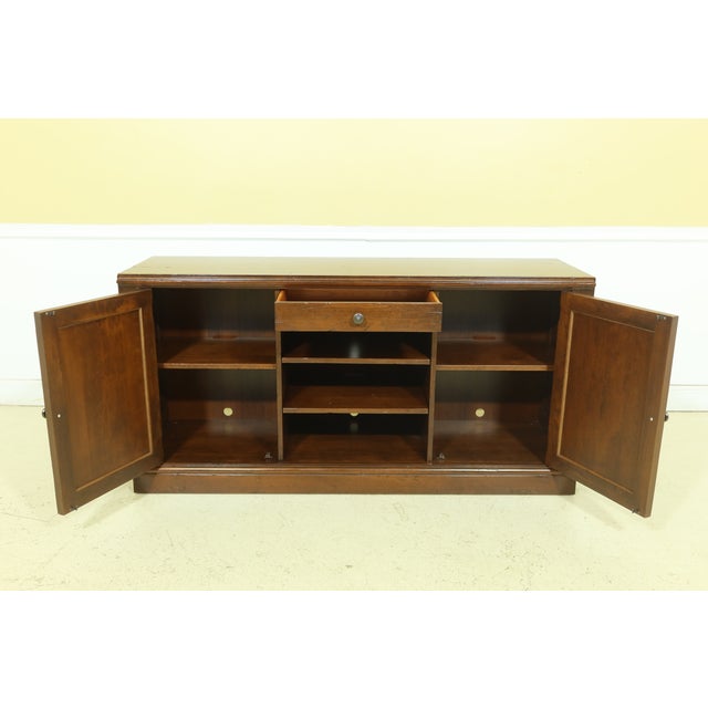Stickley Distressed Cherry Credenza Under Tv Chairish