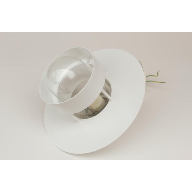 Albertslund Glass and Metal Pendant Lamp from Louis Poulsen, 1980s For Sale - Image 9 of 12