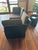Contemporary Donghia Black and Gray Armchairs, a Pair For Sale - Image 13 of 13