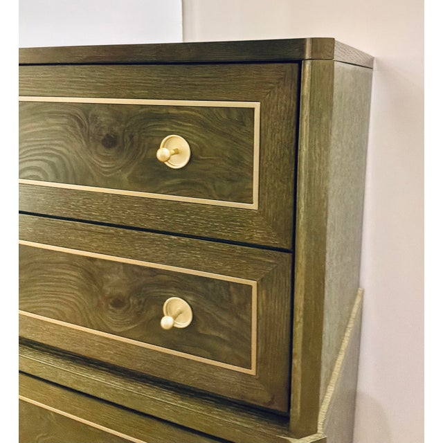 2020s Revelation Modern Green With Envy Secretary Desk For Sale - Image 5 of 8