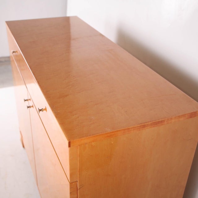 Speckled Maple Buffet, 1970s For Sale - Image 6 of 18