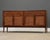 Refinished Walnut Mid Century Credenza by Jack Cartwright for Founders For Sale In Boston - Image 6 of 10