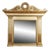 Lacquered and Gilded Fireplace Mirror For Sale