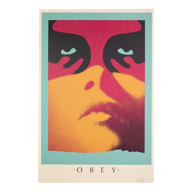Shepard Fairey, Shadowplay, Screenprint For Sale