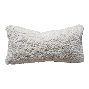 Romo Zinc Sheepskin Color Linen Pillow Cover