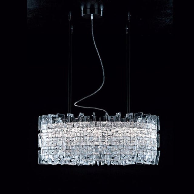 Contemporary Charlie Chasoml1 Pendant Lamp by Mazzega 1946 For Sale - Image 3 of 5