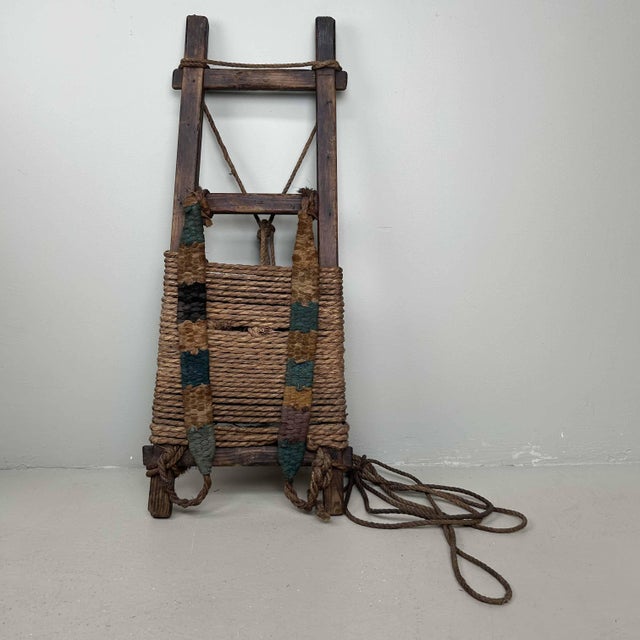 1920s Authentic Japanese Backpack Carrier, 1920s For Sale - Image 5 of 16