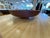 This is a rare large 19” diameter Henning Koppel designed turned teak bowl for Georg Jensen. This was produced in Denmark...