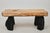 Wooden Brutalist Table by Logniture For Sale - Image 10 of 18