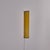 Metal 1940s Finnish Yellow Cylindrical Glass & Metal Plug-in Wall Lamp For Sale - Image 7 of 18