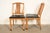 Henredon Style Mid-Century Hollywood Regency Carved Walnut and Cane Side Chairs or Dining Chairs, Pair For Sale - Image 14 of 17