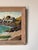 2000 - 2009 Vintage Impressionist Coastal Harbor Oil Painting on Canvas - Framed For Sale - Image 5 of 18