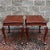 1990s Knob Creek Penn Manor Collection Queen Anne Solid Cherry Tea Tables - A Pair (31-8224) For Sale - Image 10 of 17