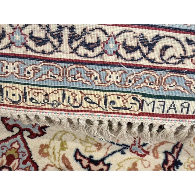 Pasargad DC Super Fine Hand Knotted Silk & Wool Rug For Sale In Washington DC - Image 6 of 16