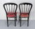 Set of Late 19th Century Napoleon III French Fabric and Painted Wood Chairs For Sale - Image 6 of 14